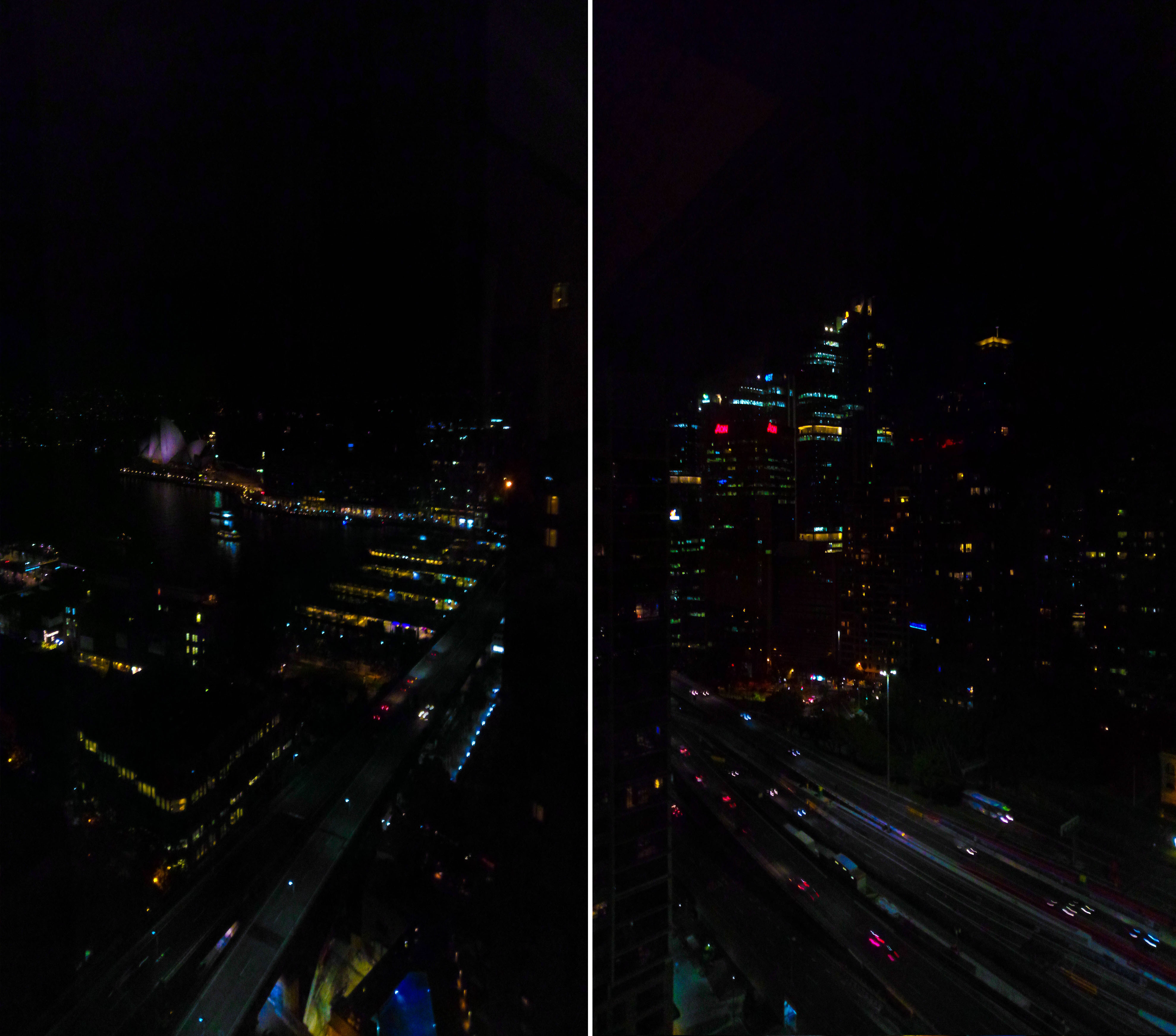 Sydney night view