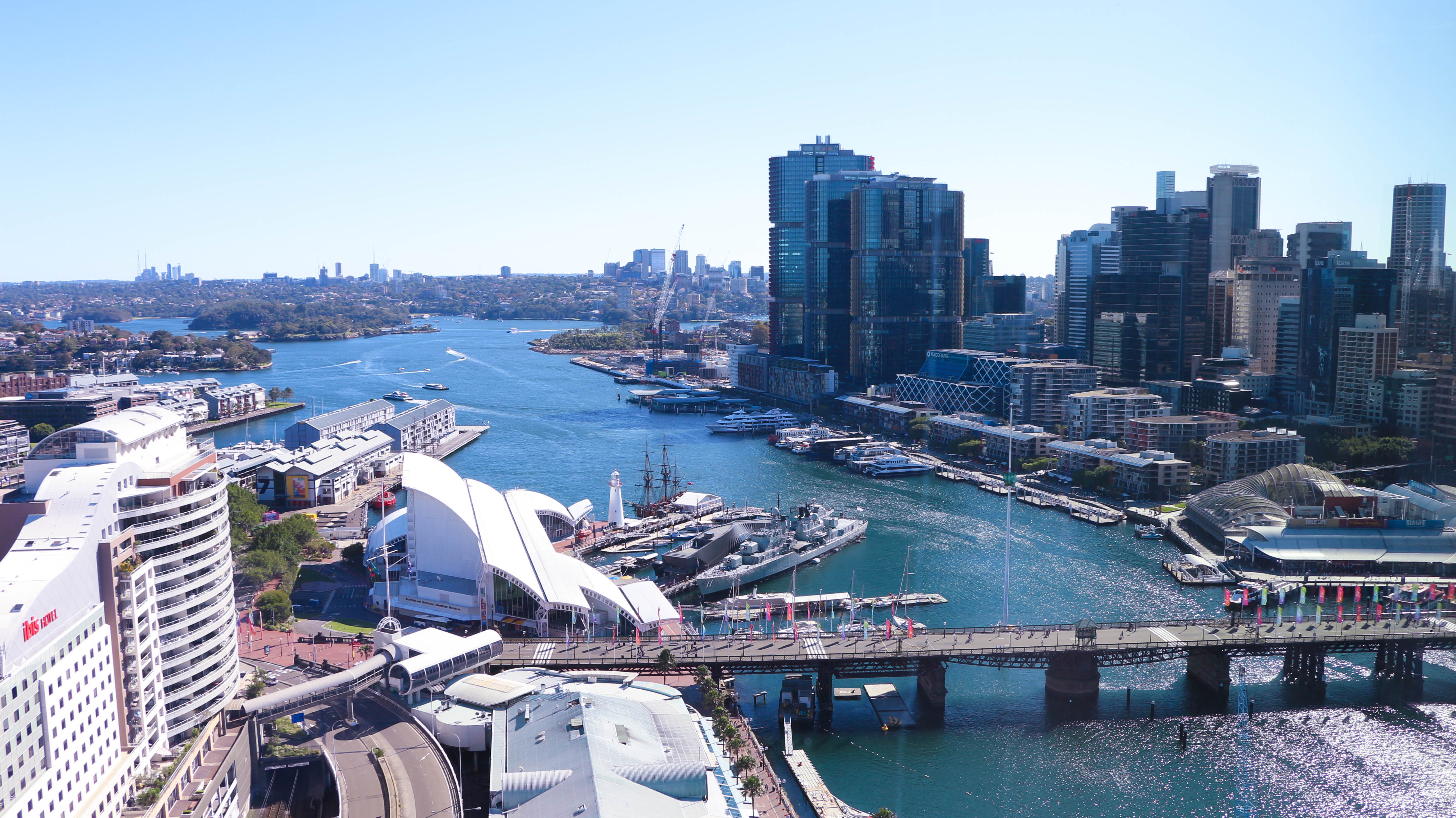 Where to stay in Sydney with Darling Harbour views
