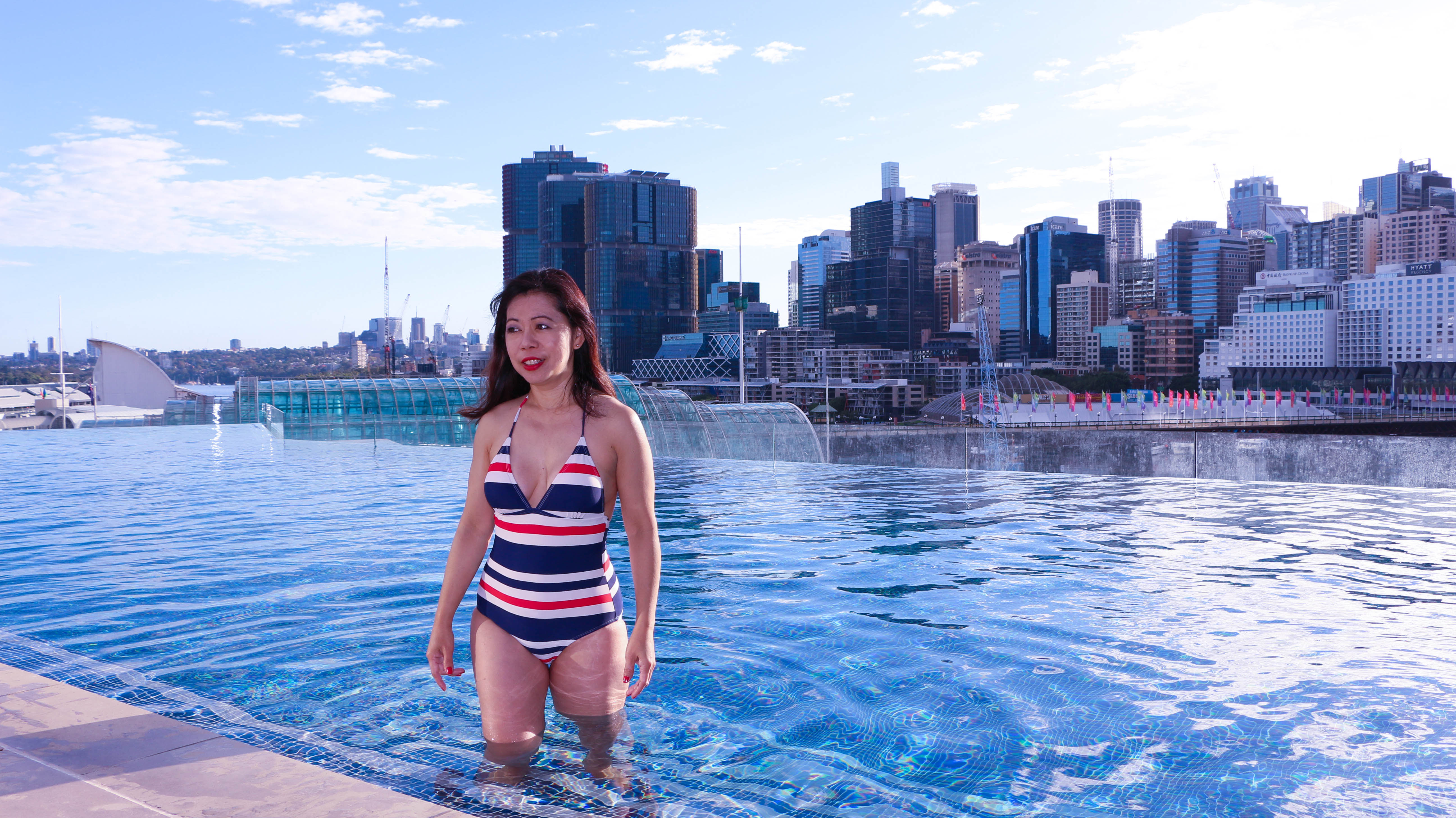 Darling Harbour hotel with a pool