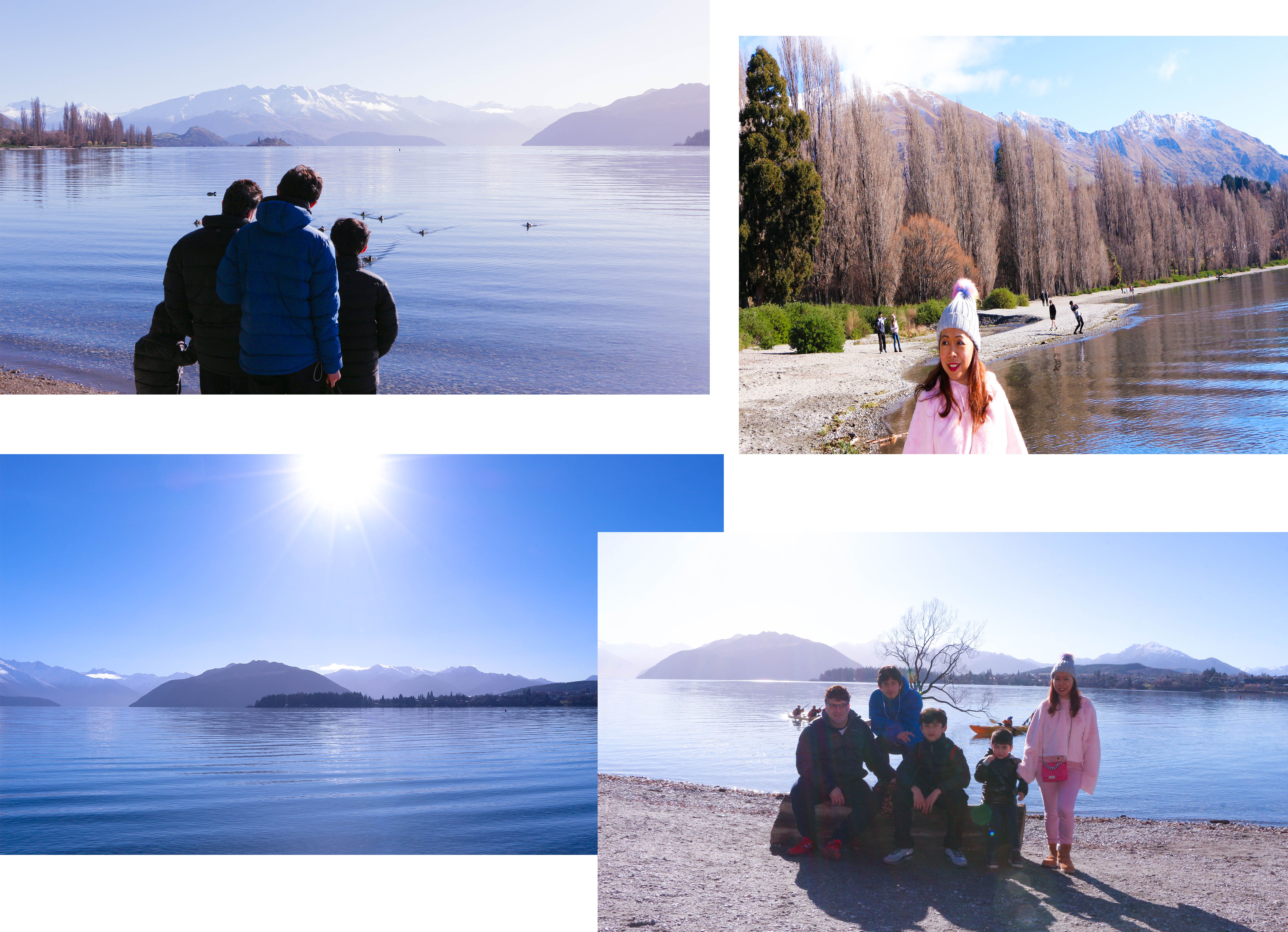 What to wear in Wanaka Lake on winter